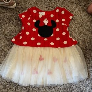 Toddler girl disney Minnie Mouse dress